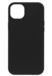 Чохол-накладка 2E Basic для Apple iPhone 14 Plus Black Liquid Silicone (2E-IPH-14M-OCLS-BK)