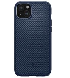 Чохол-накладка Spigen для Apple iPhone 15 Plus Mag Armor MagFit Navy Blue (ACS06672)