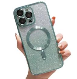 Чохол-накладка Cosmic CD Shiny Magnetic for Apple iPhone 14 Pro Max Green