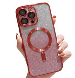 Чохол-накладка Cosmic CD Shiny Magnetic for Apple iPhone 15 Pro Max Red