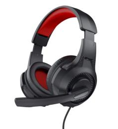 Накладні навушники TRUST Gaming Headset 24785 Black Red