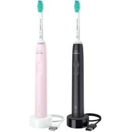 Електрична зубна щітка Philips Sonicare 3100 series HX3675/15 Black Gold