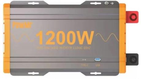 Інвертор напруги PowMr POW-HV1.2K-12V 12V 220V 1200W
