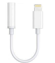 Перехідник Choetech AUX005 Lightning (тато) - AUX (мама) 0.1м White