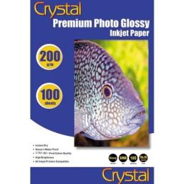 Фотопапір Crystal GL-R6-200-100 A6 (10x15), 200 г/м2, 100 л