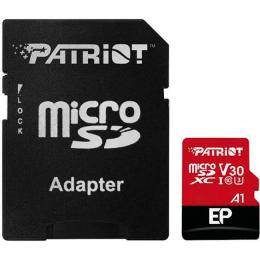 Карта памяті Patriot microSDXC EP 1TB UHS-I U3 V30 A1 Class 10 Black + SD-adapter (PEF1TBEP31MCX)