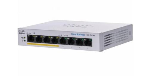 Світч Cisco CBS110-8PP-D-EU