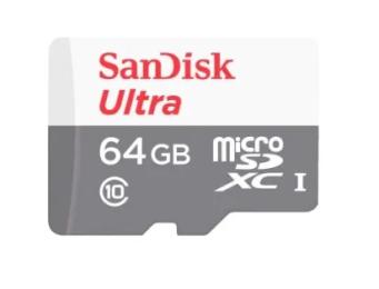 Карта памяті SanDisk Ultra microSDXC 64GB 100MB/s Class 10 UHS-I