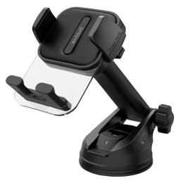 Тримач в авто Proove Crystal Clamp Suction Type Car Mount Black