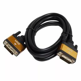 Відео-кабель Patron PN-MUL-DVI-DVI-1 DVI-D (тато) - DVI-D (тато) 1m Black 30 AWG
