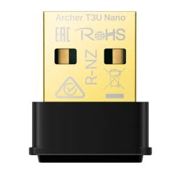 Мережевий адаптер TP-Link Archer T3U Nano Black