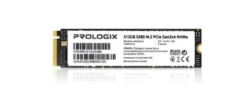 Внутрішній SSD диск ProLogix S380 (PRO512GS380) 512GB