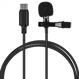 Мікрофон XO MKF02 Black Mobile Microphone Type-C