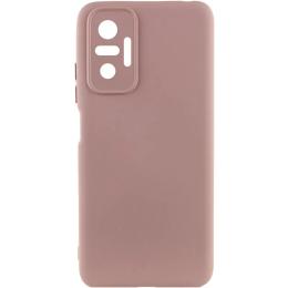 Чохол-накладка Lakshmi Silicone Cover Lakshmi Full Camera (AAA) для Xiaomi Redmi Note 10 Pro/10 Pro Max Pink Sand