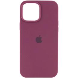 Чохол-накладка EpiK Silicone Case Full Protective для Apple iPhone 15 Pro Plum