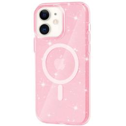 Чохол-накладка EpiK TPU Galaxy Sparkle (MagFit) для Apple iPhone 11 Pink