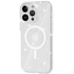 Чохол-накладка EpiK TPU Galaxy Sparkle (MagFit) для Apple iPhone 14 Pro Max cClear