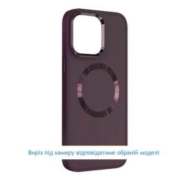 Чохол-накладка EpiK Bonbon Metal Style with MagSafe для Samsung Galaxy S23 Plum