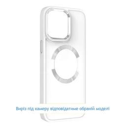 Чохол-накладка EpiK Bonbon Metal Style with MagSafe для Samsung Galaxy S23 Ultra White