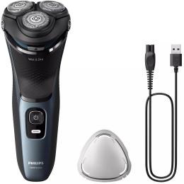 Електробритва Philips Series 3000 S3144/00 Black Blue