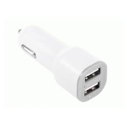 Автомобільний адаптер для телефона Remax Jian Dual USB Charger (RCC-201) White