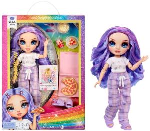 Лялька Rainbow High Junior High PJ Party Віолетта з аксесуарами (503705)