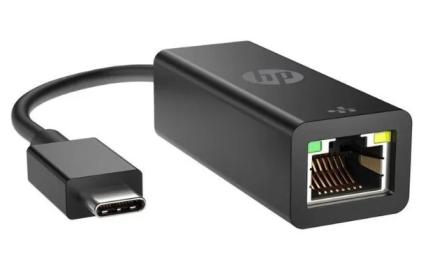 Перехідник HP 4Z534AA USB-C(тато)-RJ45(мама) Black