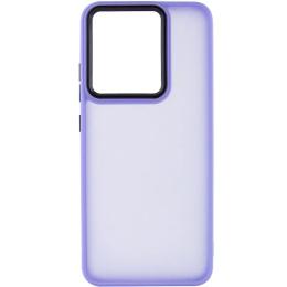 Чохол-накладка EpiK TPU + PC Lyon Frosted для Xiaomi Redmi 12C Purple