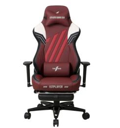 Ігрове крісло 1STPLAYER Duke Black White Red