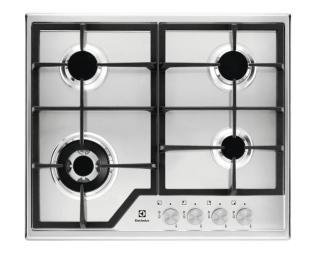 Варильна поверхня Electrolux EGS6436SX Gray