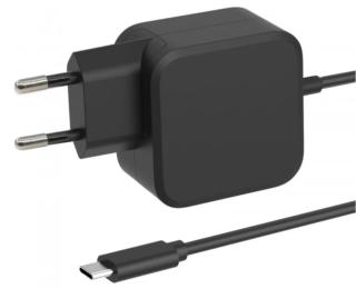 Мережевий зарядний пристрій для телефона Xilence XM067C.B Mini GaN PD Universal Notebook Charger 67W Black with USB Type-C Cable (XM018)