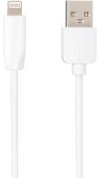 Дата-кабель Gelius One GP-UC118 USB (тато)  -  Lightning (тато) 2m White 2.1A