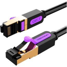 Патч-корд Vention CAT7 SSTP Ethernet, 5 m Black (ICDBJ)