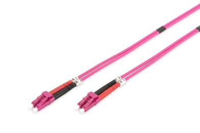 Патч-корд ASSMANN LC/UPC-LC/UPC, 50/125 OM4 (Multimode), duplex, 3m (DK-2533-03-4)