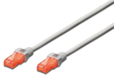 Патч-корд ASSMANN UTP Cat.6 3m Gray (DK-1612-030)