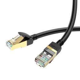 Патч-корд Hoco US02 Level pure copper gigabit ethernet cable 5m Black