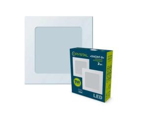 Світлодіодний світильник Crystal Gold GIACINT  -  9W 4000K 2 шт. (DNL-007)