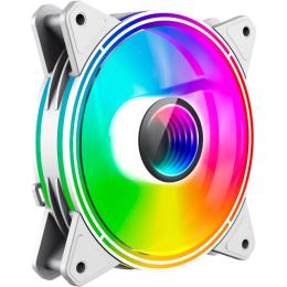 Вентилятор для ПК GAMEMAX FN-12Rainbow-Q-Infinity WT White