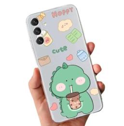 Чохол-накладка Infinity FashionSoft Case для Samsung A14 Print Dino