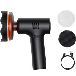 Пристрій для полірування автомобіля Baseus NeoPower Wireless Mini Car Waxer Lite Black (CRLQ000001)