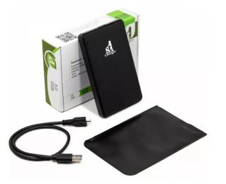 Зовнішня кишеня для диска 1stCharger HDE1STU2530B-PL Black SATA HDD/SSD 2.5, USB 3.0
