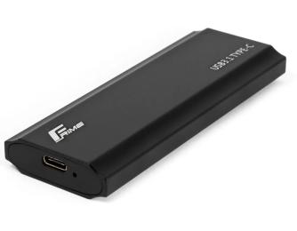 Зовнішня кишеня для диска Frime FHE300.M2UC Black M.2 NVMe PCIe, USB 3.2 Type-C