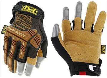 Рукавички тактичні MECHANIX M-Pact Framer Leather S Brown