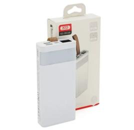Зовнішній портативний акумулятор XO PR1129 White 20000mAh QC22.5W/PD20W