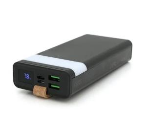 Зовнішній портативний акумулятор XO PR129 20000mAh Black 20000mAh QC22.5W/PD20W
