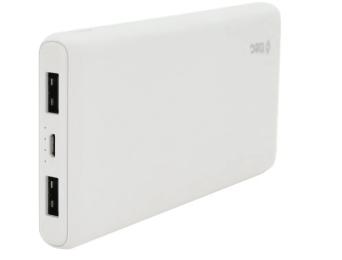 Зовнішній портативний акумулятор Ttec PowerSlim S Trio 10000mAh White (2BB171B)