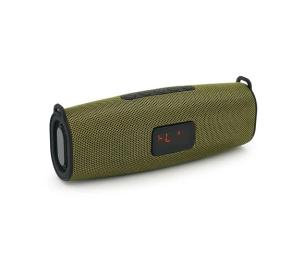 Акустика портативна Voltronic DH7 Green +Display Bluetooth 4.1 до 10m, 1х3W, 400mAh, ?90dB, TF card / USB, ремінь, DC 5V