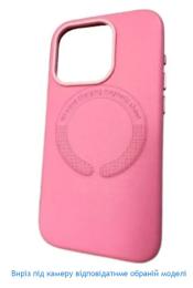 Чохол-накладка Infinity Leather Case MagSafe для Samsung S23 Plus Pink