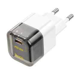 Адаптер живлення для телефона Hoco C125A Transparent