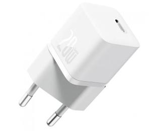 Адаптер живлення для телефона Baseus GaN5 FC mini 20W White (CCGN050102)
